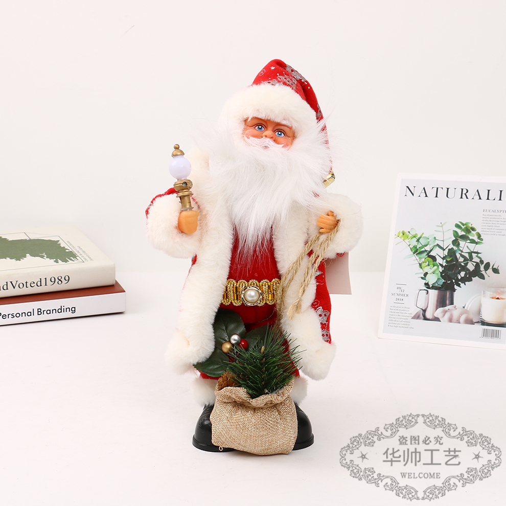 Christmas Toy Santa Claus Small Ornaments Figurine Doll Children&#039;s Gift Multi-Shape Factory Direct Sales