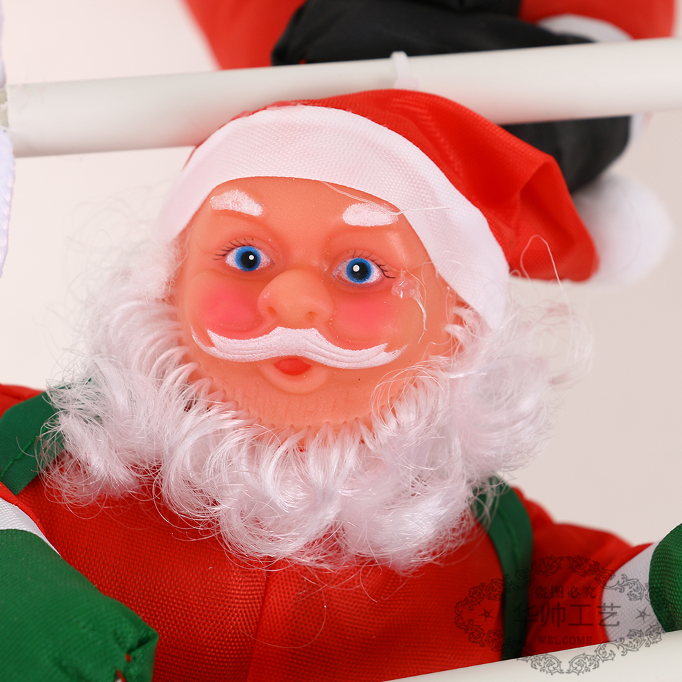 Santa Claus Rope Ladder Rope Climbing Christmas Decoration Christmas Tree Layout Props Christmas Gift Factory Direct Sales