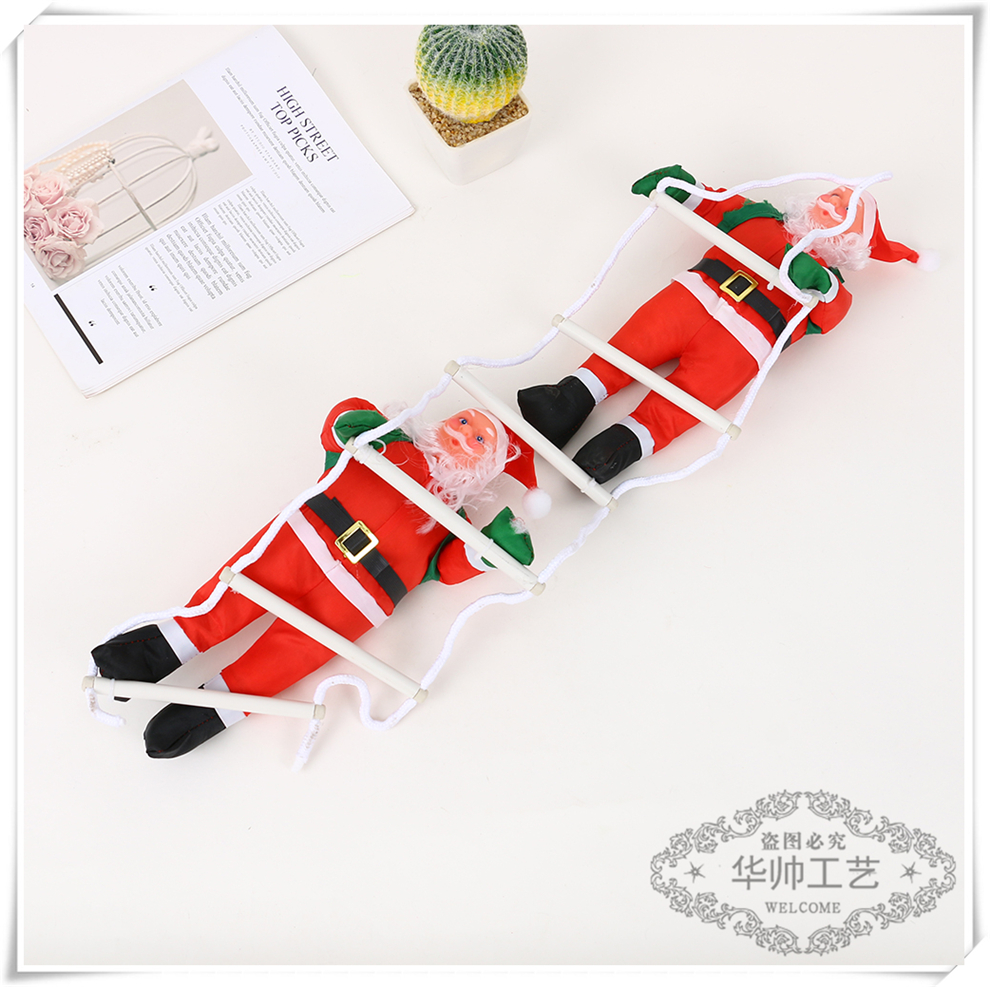 Santa Claus Rope Ladder Rope Climbing Christmas Decoration Christmas Tree Layout Props Christmas Gift Factory Direct Sales Santa Claus Rope Ladder Rope Climbing Christmas Decoration Christmas Tree Layout Props Christmas Gift Factory Direct Sales