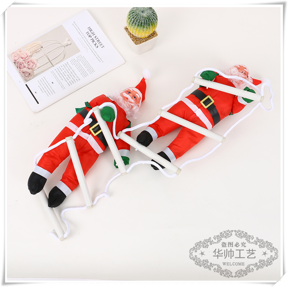 Santa Claus Rope Ladder Rope Climbing Christmas Decoration Christmas Tree Layout Props Christmas Gift Factory Direct Sales Santa Claus Rope Ladder Rope Climbing Christmas Decoration Christmas Tree Layout Props Christmas Gift Factory Direct Sales