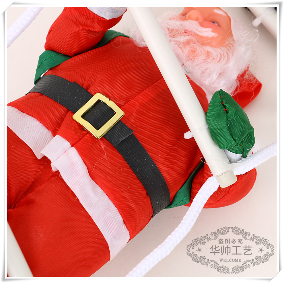 Santa Claus Rope Ladder Rope Climbing Christmas Decoration Christmas Tree Layout Props Christmas Gift Factory Direct Sales Santa Claus Rope Ladder Rope Climbing Christmas Decoration Christmas Tree Layout Props Christmas Gift Factory Direct Sales