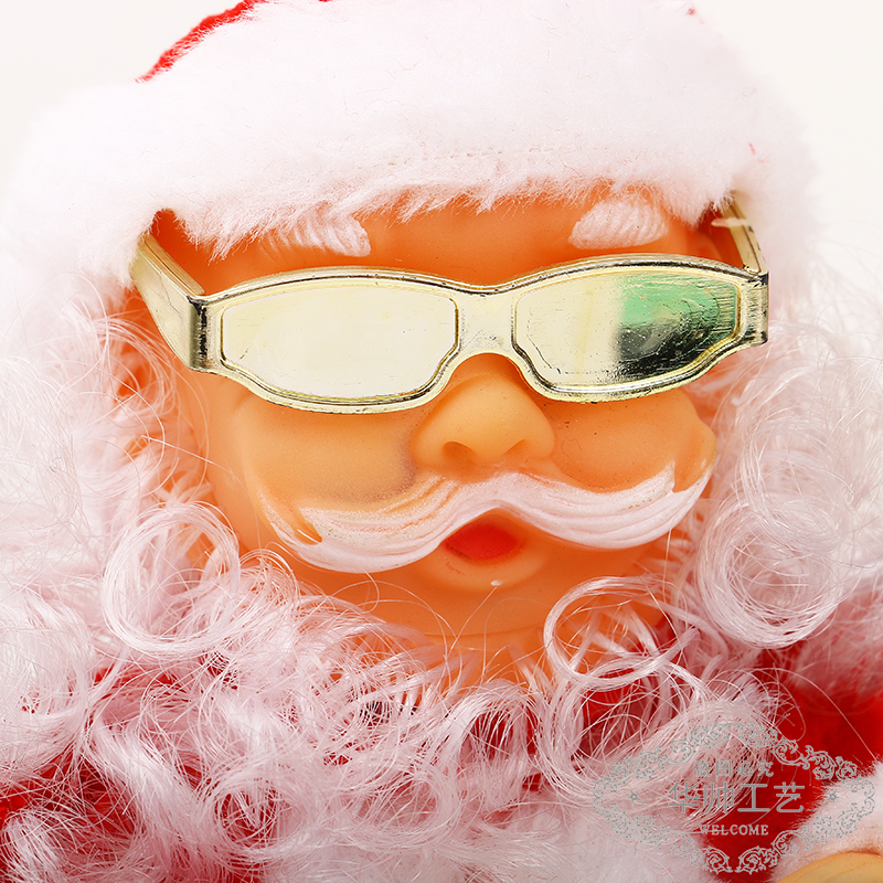 Santa Claus Electric Music Dancing Shaking Ass Saxophone Children's Doll Toy Gift Creative Decoration Santa Claus Electric Music Dancing Shaking Ass Saxophone Children's Doll Toy Gift Creative Decoration