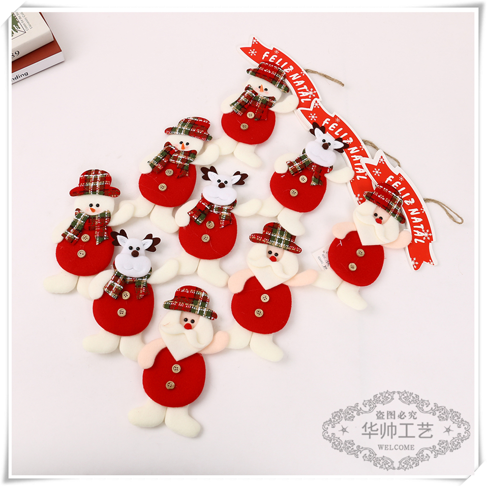 Christmas Small Pendant Santa Claus Snowman Deer Shop Store Scene Layout Christmas Tree Accessories Decorations Christmas Small Pendant Santa Claus Snowman Deer Shop Store Scene Layout Christmas Tree Accessories Decorations