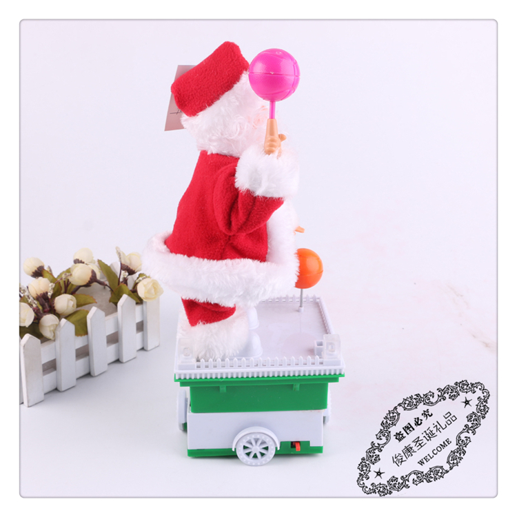 Manufacturers spot direct cool Christmas decorations electric Santa Claus doll singing and dancing ornaments Manufacturers spot direct cool Christmas decorations electric Santa Claus doll singing and dancing ornaments