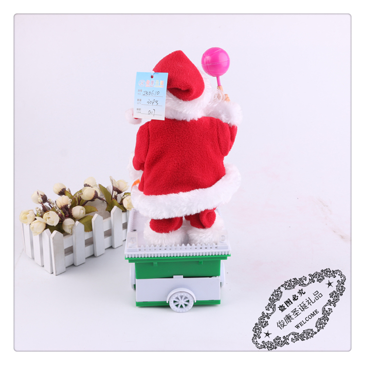 Manufacturers spot direct cool Christmas decorations electric Santa Claus doll singing and dancing ornaments Manufacturers spot direct cool Christmas decorations electric Santa Claus doll singing and dancing ornaments