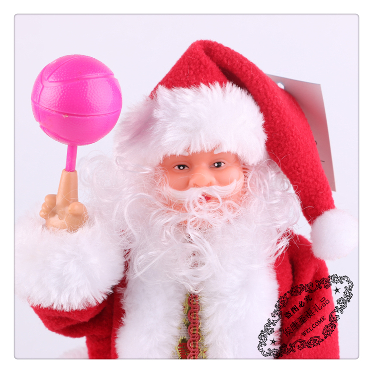 Manufacturers spot direct cool Christmas decorations electric Santa Claus doll singing and dancing ornaments Manufacturers spot direct cool Christmas decorations electric Santa Claus doll singing and dancing ornaments