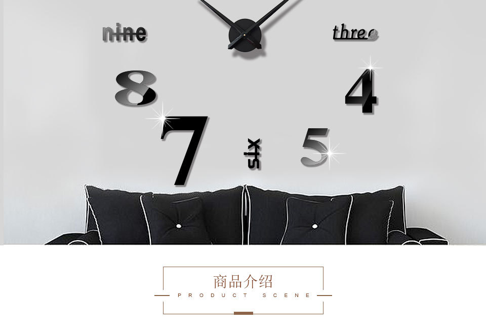 Amazon Hot Selling Popular Products Creative Wall Clock DIY Acrylic Clock Home Decoration Wall Sticker Clock Amazon Hot Selling Popular Products Creative Wall Clock DIY Acrylic Clock Home Decoration Wall Sticker Clock