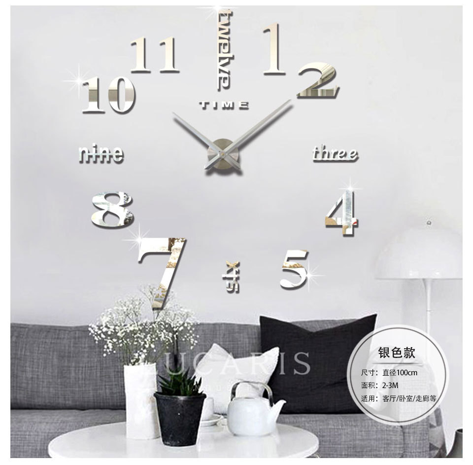 Amazon Hot Selling Popular Products Creative Wall Clock DIY Acrylic Clock Home Decoration Wall Sticker Clock Amazon Hot Selling Popular Products Creative Wall Clock DIY Acrylic Clock Home Decoration Wall Sticker Clock