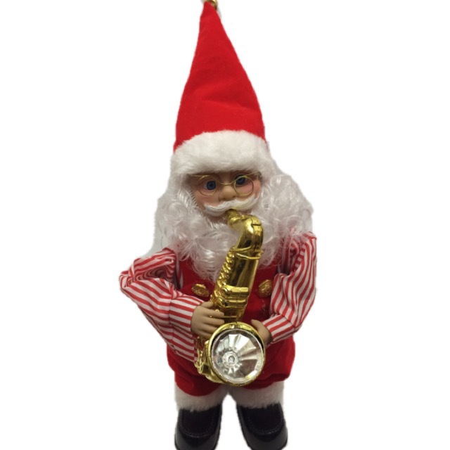 Electric Santa Claus Christmas Drumming Play the Guitar Drumming Singing Dancing Children's Toy Christmas Decoration Electric Santa Claus Christmas Drumming Play the Guitar Drumming Singing Dancing Children's Toy Christmas Decoration