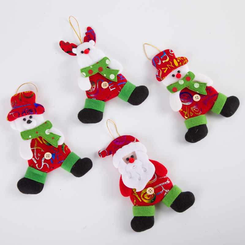 Christmas Decorative Pendant Accessories Santa Claus Deer Bear Pendant Christmas Tree Decoration Supplies Christmas Pendant Christmas Decorative Pendant Accessories Santa Claus Deer Bear Pendant Christmas Tree Decoration Supplies Christmas Pendant