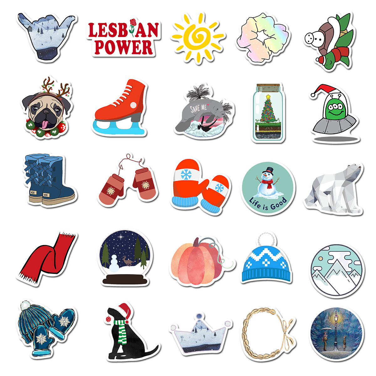 50 Pieces in Purple Fresh Cartoon Graffiti Stickers Luggage Water Cup Skateboard Refrigerator Decoration sticker 50 Pieces in Purple Fresh Cartoon Graffiti Stickers Luggage Water Cup Skateboard Refrigerator Decoration sticker