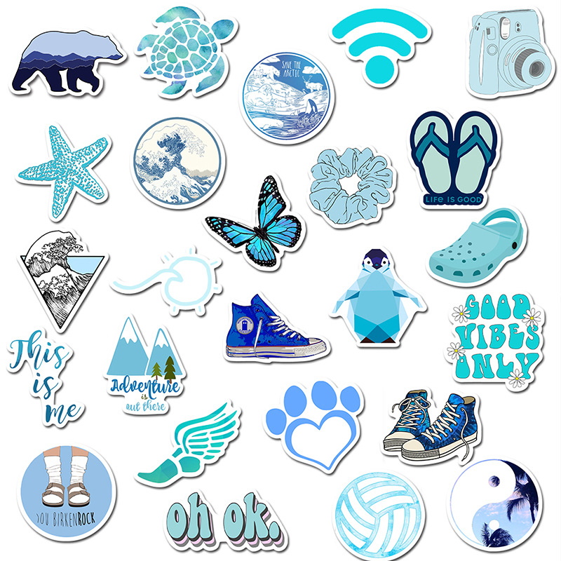 50 Pieces in Purple Fresh Cartoon Graffiti Stickers Luggage Water Cup Skateboard Refrigerator Decoration sticker 50 Pieces in Purple Fresh Cartoon Graffiti Stickers Luggage Water Cup Skateboard Refrigerator Decoration sticker
