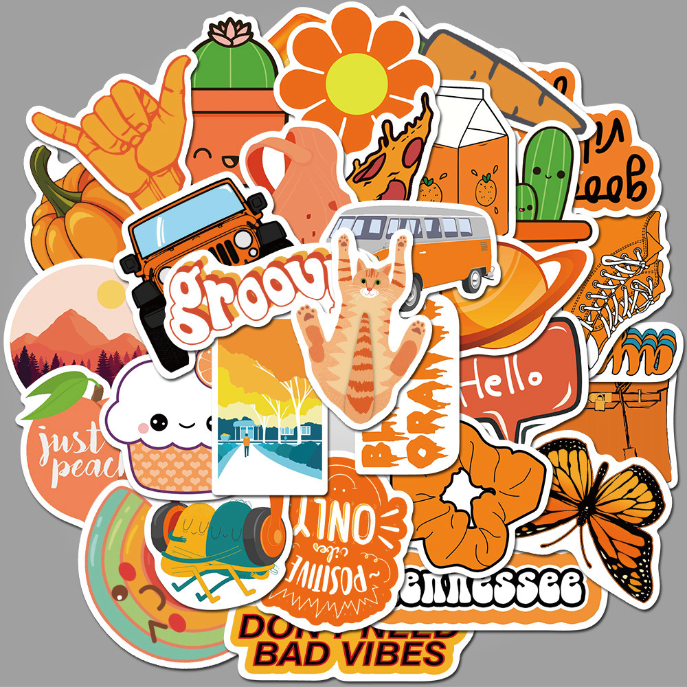 50 Pieces in Purple Fresh Cartoon Graffiti Stickers Luggage Water Cup Skateboard Refrigerator Decoration sticker 50 Pieces in Purple Fresh Cartoon Graffiti Stickers Luggage Water Cup Skateboard Refrigerator Decoration sticker