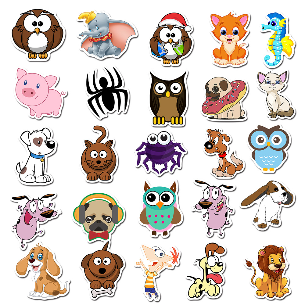 50 Pieces in Purple Fresh Cartoon Graffiti Stickers Luggage Water Cup Skateboard Refrigerator Decoration sticker 50 Pieces in Purple Fresh Cartoon Graffiti Stickers Luggage Water Cup Skateboard Refrigerator Decoration sticker