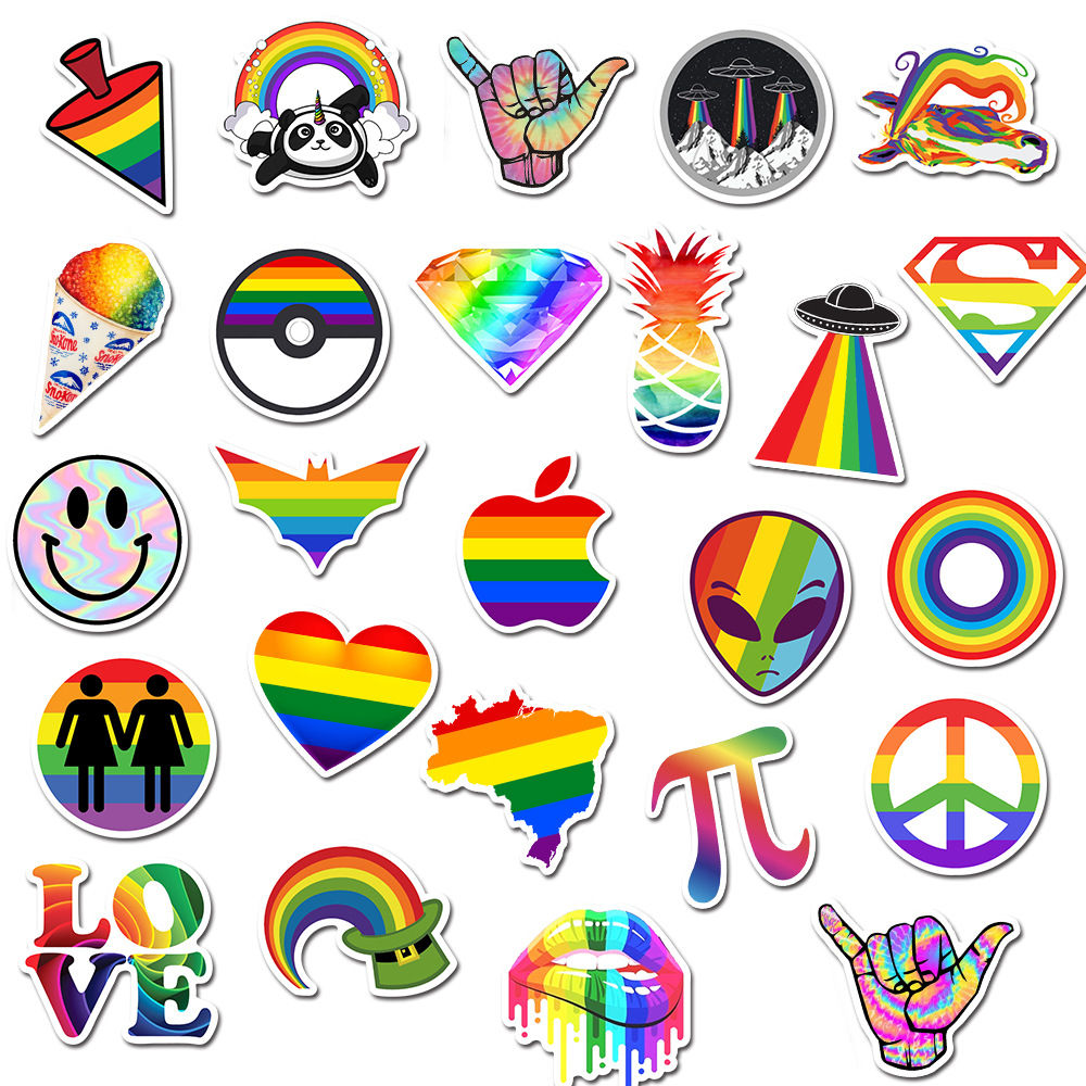 50 Pieces in Purple Fresh Cartoon Graffiti Stickers Luggage Water Cup Skateboard Refrigerator Decoration sticker 50 Pieces in Purple Fresh Cartoon Graffiti Stickers Luggage Water Cup Skateboard Refrigerator Decoration sticker