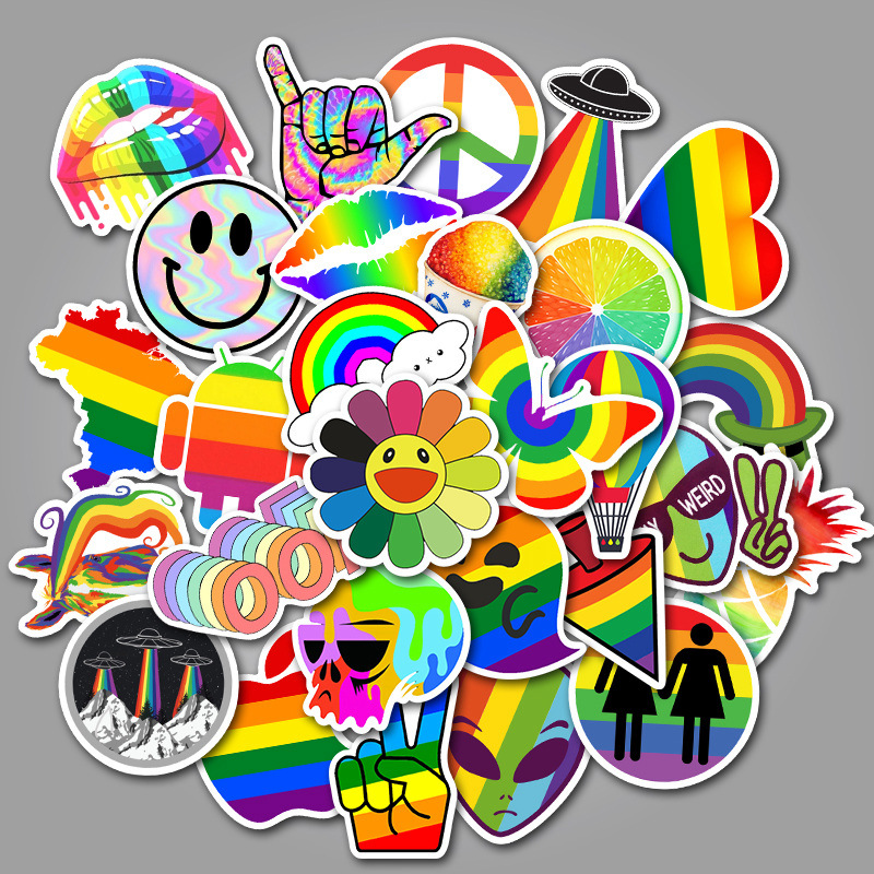 50 Pieces in Purple Fresh Cartoon Graffiti Stickers Luggage Water Cup Skateboard Refrigerator Decoration sticker 50 Pieces in Purple Fresh Cartoon Graffiti Stickers Luggage Water Cup Skateboard Refrigerator Decoration sticker