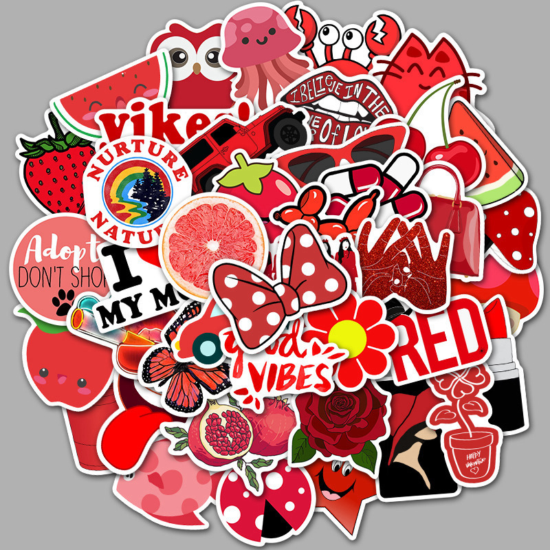 50 Pieces in Purple Fresh Cartoon Graffiti Stickers Luggage Water Cup Skateboard Refrigerator Decoration sticker 50 Pieces in Purple Fresh Cartoon Graffiti Stickers Luggage Water Cup Skateboard Refrigerator Decoration sticker
