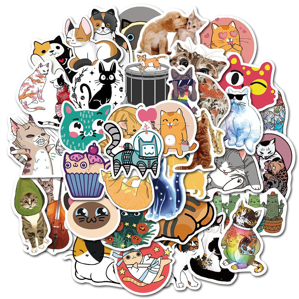 50 Pieces in Purple Fresh Cartoon Graffiti Stickers Luggage Water Cup Skateboard Refrigerator Decoration sticker 50 Pieces in Purple Fresh Cartoon Graffiti Stickers Luggage Water Cup Skateboard Refrigerator Decoration sticker