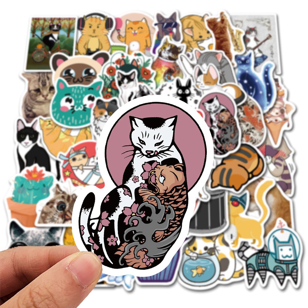 50 Pieces in Purple Fresh Cartoon Graffiti Stickers Luggage Water Cup Skateboard Refrigerator Decoration sticker 50 Pieces in Purple Fresh Cartoon Graffiti Stickers Luggage Water Cup Skateboard Refrigerator Decoration sticker