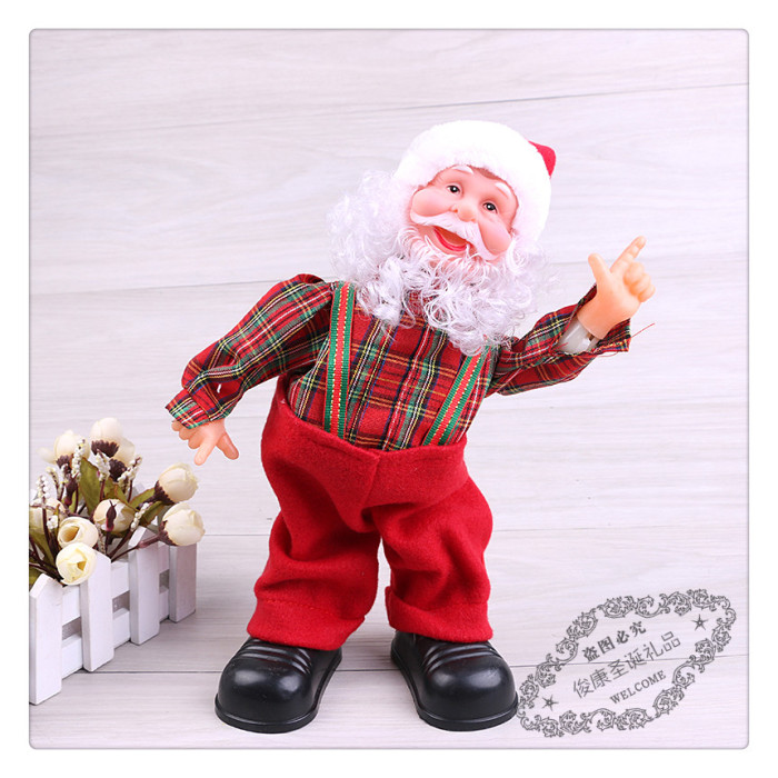 Santa Claus Santa Claus doll Christmas music dancing old children toys Santa Claus Santa Claus doll Christmas music dancing old children toys