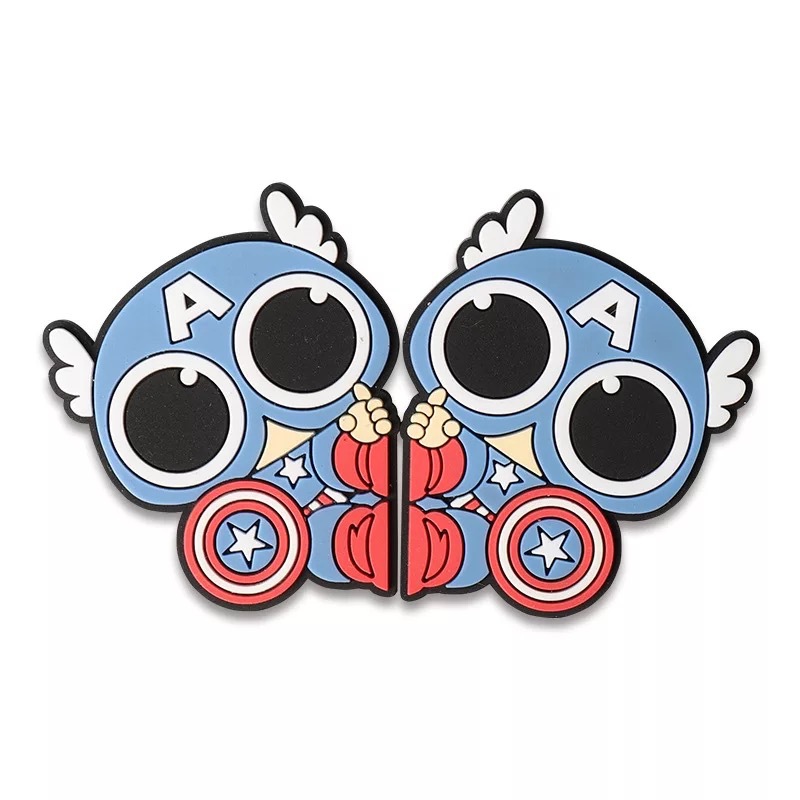 Bumper Strip Rearview Mirror Protective Sticker Car Cartoon Hero AntiScratch Scratch PVC Car Door Decoration Stickers Bumper Strip Rearview Mirror Protective Sticker Car Cartoon Hero AntiScratch Scratch PVC Car Door Decoration Stickers