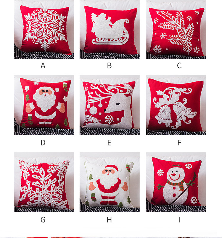 Hot Selling Christmas Gift Towel Embroidery Pillow Pillow with Insert Cushion Factory Direct Sales Wholesale Customization Hot Selling Christmas Gift Towel Embroidery Pillow Pillow with Insert Cushion Factory Direct Sales Wholesale Customization