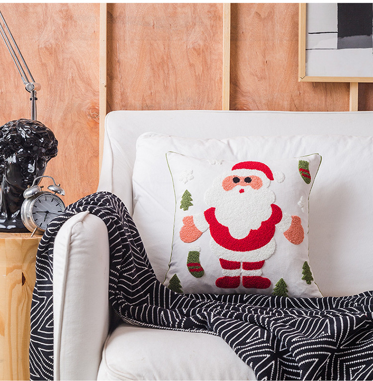 Hot Selling Christmas Gift Towel Embroidery Pillow Pillow with Insert Cushion Factory Direct Sales Wholesale Customization Hot Selling Christmas Gift Towel Embroidery Pillow Pillow with Insert Cushion Factory Direct Sales Wholesale Customization
