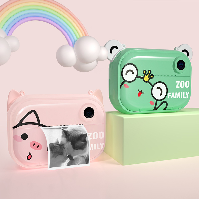 Factory C3 Children&#039;s WiFi Printing Camera Thermal Polaroid Digital Camera Mini Camera Christmas Gift