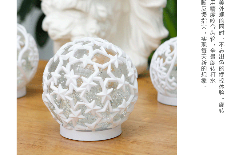 Crystal Ball Christmas Ornament Novelty Creative Electronic Products LED Night Light Ambience Light Birthday Gift Ornaments Crystal Ball Christmas Ornament Novelty Creative Electronic Products LED Night Light Ambience Light Birthday Gift Ornaments