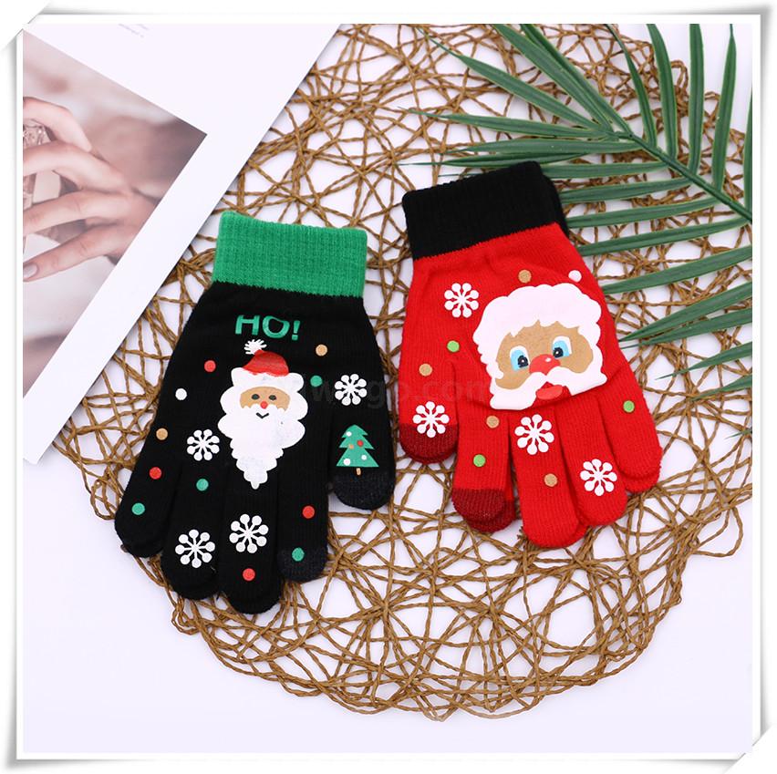 Christmas Gloves Winter Korean Style Adult and Children Student Touch Screen Warm Gloves Female Knitted Gift Gloves Male Christmas Gloves Winter Korean Style Adult and Children Student Touch Screen Warm Gloves Female Knitted Gift Gloves Male