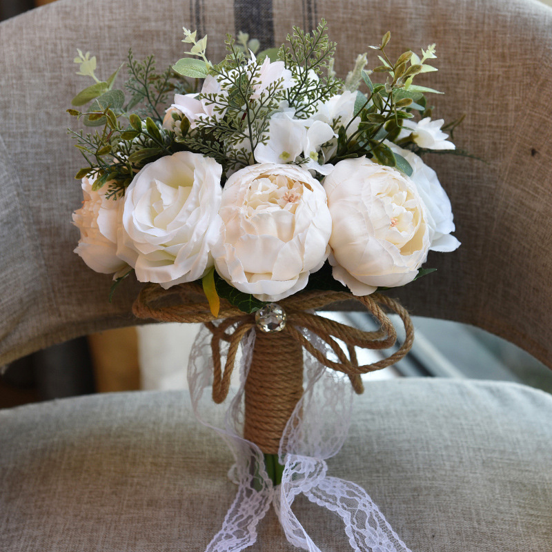 Artificial Flower Wedding Gifts Gift European and American Outdoor Style Bridal Bouquet Halloween Christmas Artificial Flower Wedding Gifts Gift European and American Outdoor Style Bridal Bouquet Halloween Christmas