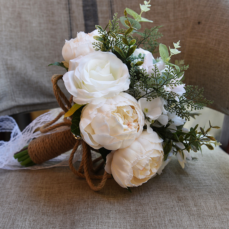 Artificial Flower Wedding Gifts Gift European and American Outdoor Style Bridal Bouquet Halloween Christmas Artificial Flower Wedding Gifts Gift European and American Outdoor Style Bridal Bouquet Halloween Christmas