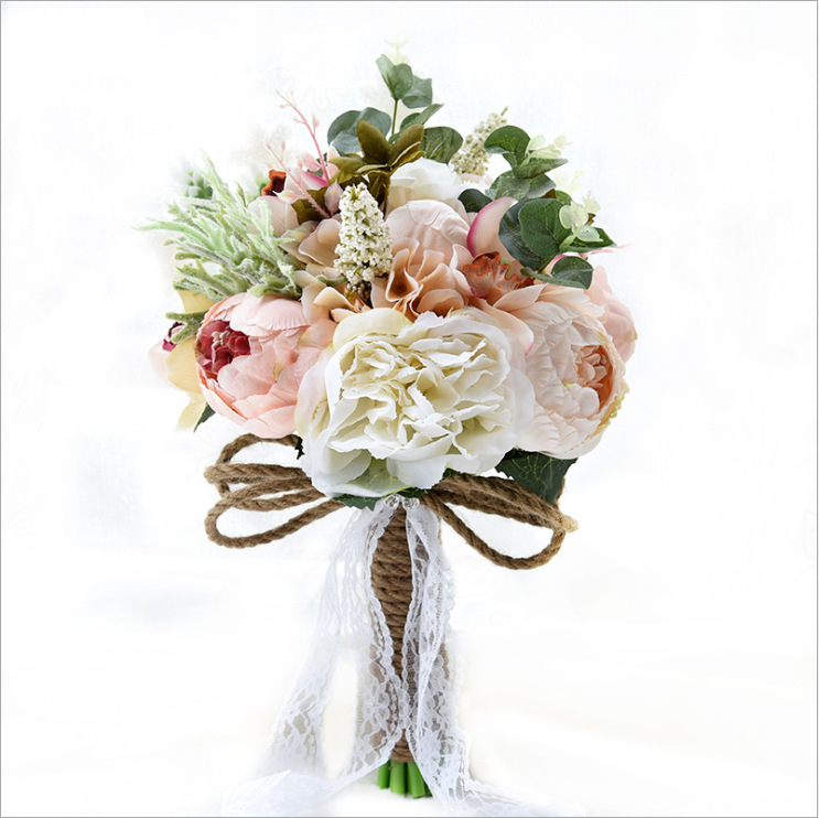 Artificial Flower Wedding Gifts Gift European and American Outdoor Style Bridal Bouquet Halloween Christmas Artificial Flower Wedding Gifts Gift European and American Outdoor Style Bridal Bouquet Halloween Christmas