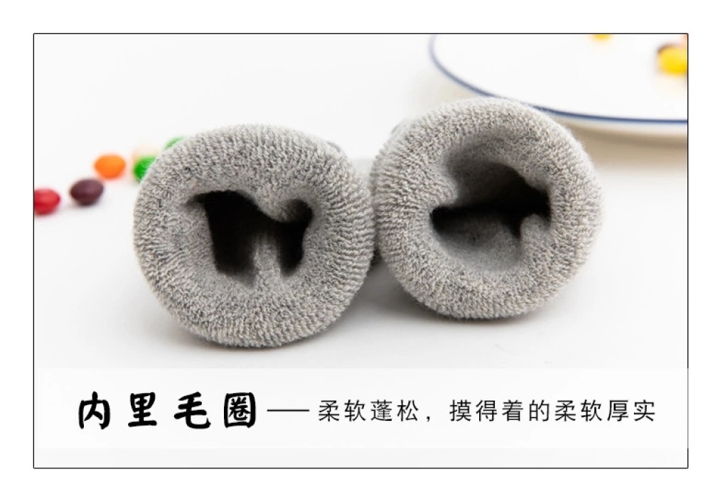 Winter thick turn over children's towel socks children's gift socks terry doll Christmas socks Winter thick turn over children's towel socks children's gift socks terry doll Christmas socks