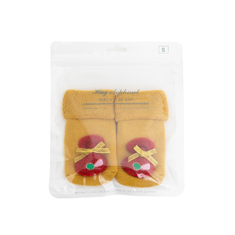 Winter thick turn over children&#039;s towel socks children&#039;s gift socks terry doll Christmas socks