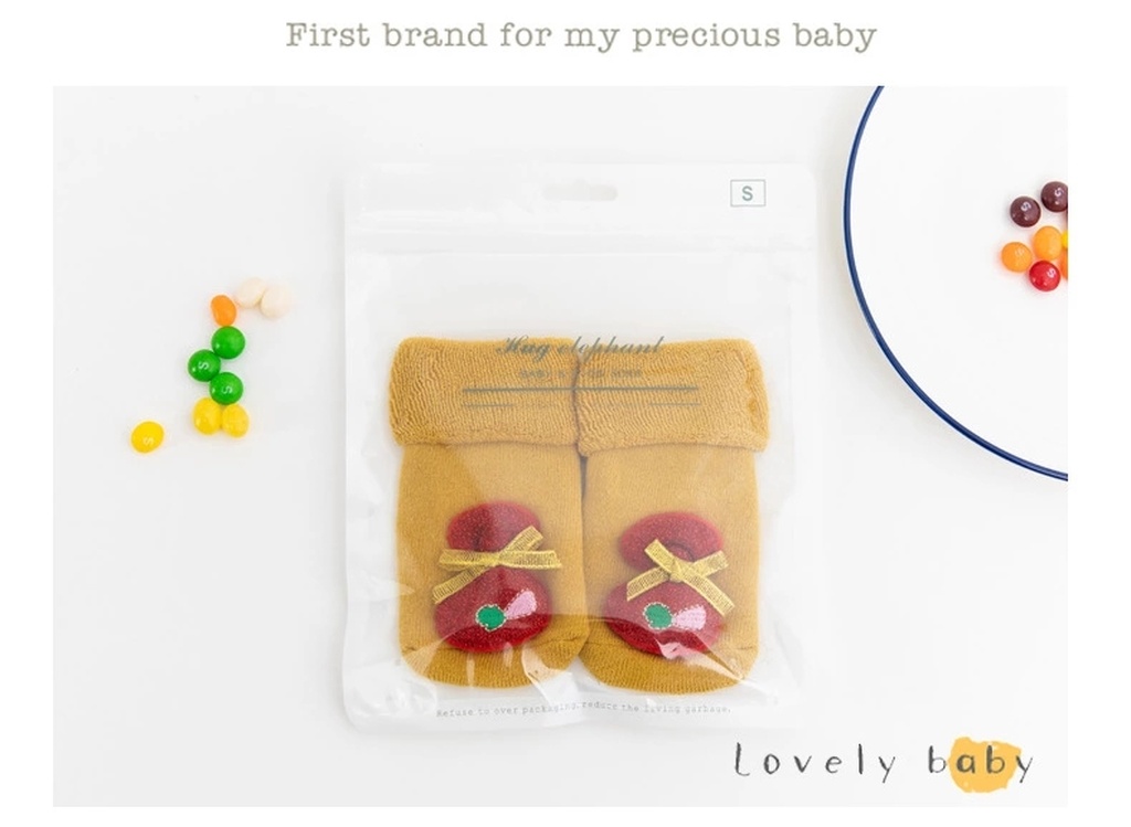 Winter thick turn over children's towel socks children's gift socks terry doll Christmas socks Winter thick turn over children's towel socks children's gift socks terry doll Christmas socks