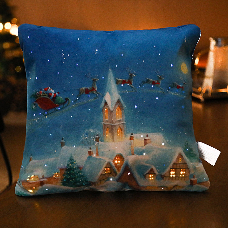 New Christmas Gift Pillow Cushion Luminous Music High Quality Gift for Girlfriend Children Children Parent-Child Gift New Christmas Gift Pillow Cushion Luminous Music High Quality Gift for Girlfriend Children Children Parent-Child Gift