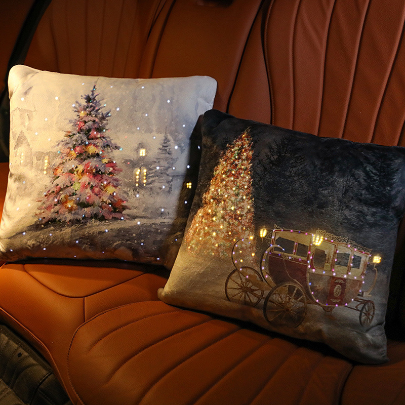 New Christmas Gift Pillow Cushion Luminous Music High Quality Gift for Girlfriend Children Children Parent-Child Gift New Christmas Gift Pillow Cushion Luminous Music High Quality Gift for Girlfriend Children Children Parent-Child Gift