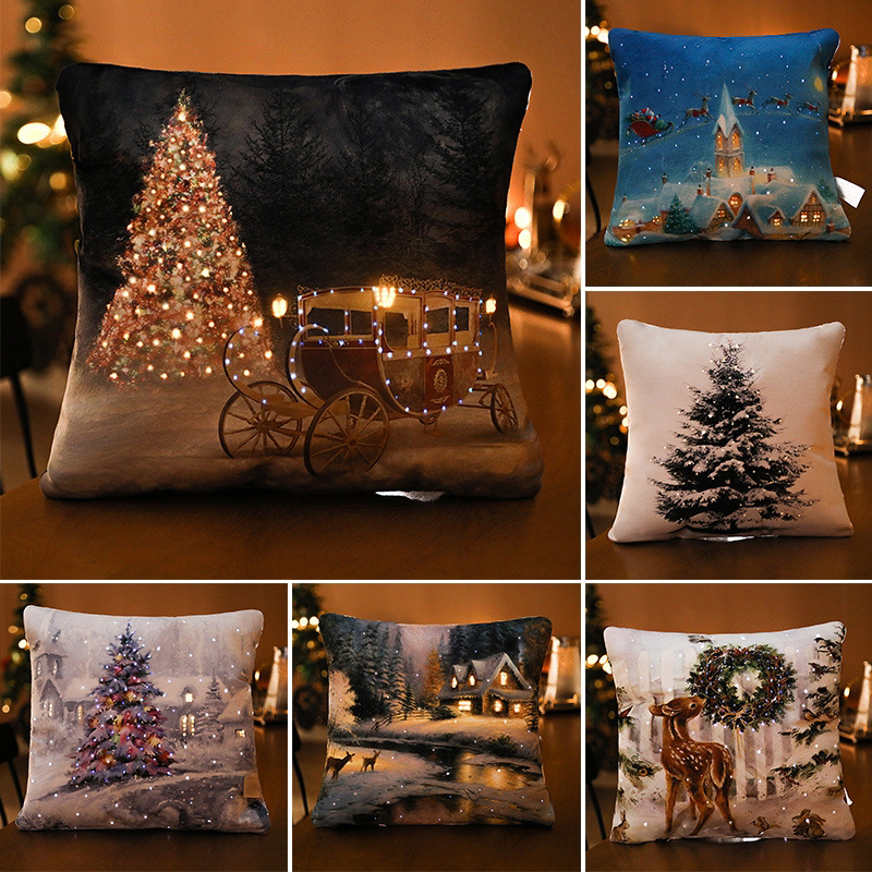 New Christmas Gift Pillow Cushion Luminous Music High Quality Gift for Girlfriend Children Children Parent-Child Gift New Christmas Gift Pillow Cushion Luminous Music High Quality Gift for Girlfriend Children Children Parent-Child Gift