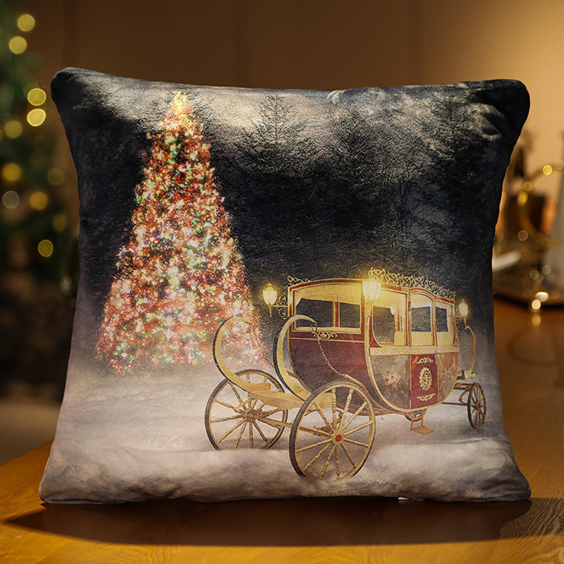 New Christmas Gift Pillow Cushion Luminous Music High Quality Gift for Girlfriend Children Children Parent-Child Gift New Christmas Gift Pillow Cushion Luminous Music High Quality Gift for Girlfriend Children Children Parent-Child Gift