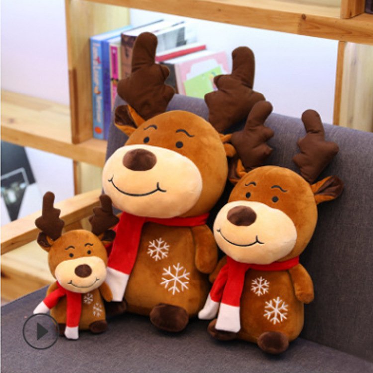Santa Doll Plush Toy Decorative Doll Doll Cute Korean Ins Christmas Eve Gift