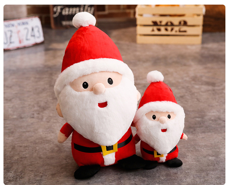Santa Doll Plush Toy Decorative Doll Doll Cute Korean Ins Christmas Eve Gift Santa Doll Plush Toy Decorative Doll Doll Cute Korean Ins Christmas Eve Gift
