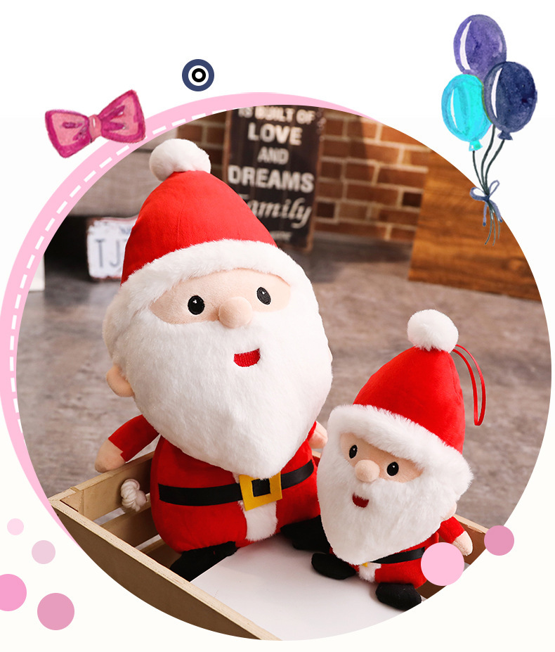 Santa Doll Plush Toy Decorative Doll Doll Cute Korean Ins Christmas Eve Gift Santa Doll Plush Toy Decorative Doll Doll Cute Korean Ins Christmas Eve Gift