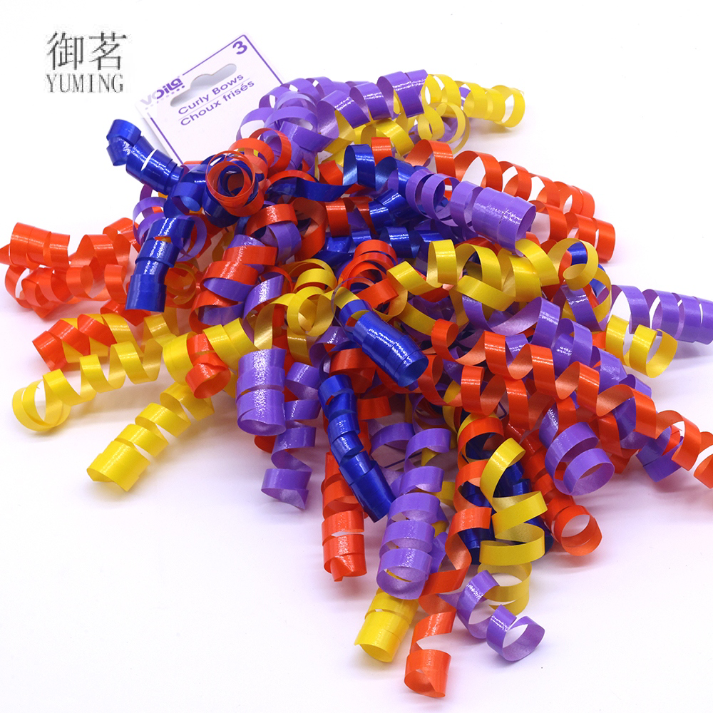 Coil Strip Embossed Coil Strip Pp Ribbon Coil Strip Christmas Gift Coil Strip Creative Coil Strip