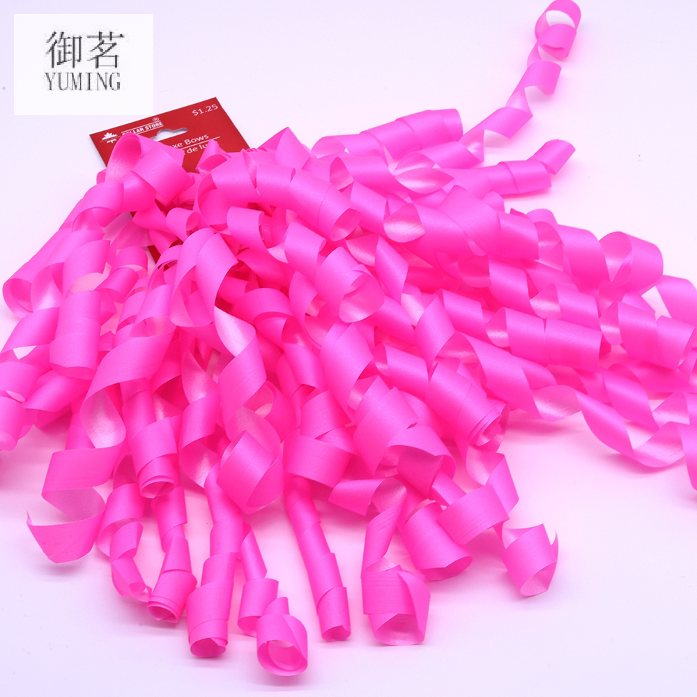 Coil Strip Embossed Coil Strip Pp Ribbon Coil Strip Christmas Gift Coil Strip Creative Coil Strip