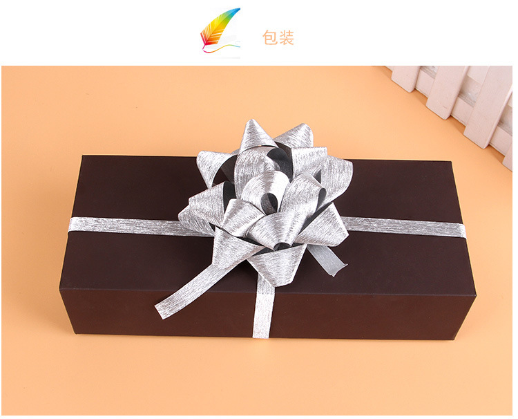 Star flower gold gift flower Christmas gift box Korean custom ribbon packaging comes with plastic Star flower gold gift flower Christmas gift box Korean custom ribbon packaging comes with plastic