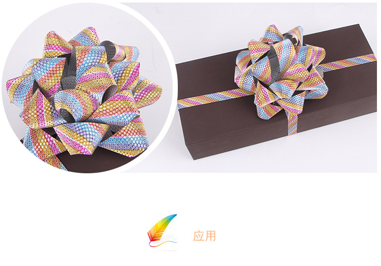 Star flower gold gift flower Christmas gift box Korean custom ribbon packaging comes with plastic Star flower gold gift flower Christmas gift box Korean custom ribbon packaging comes with plastic