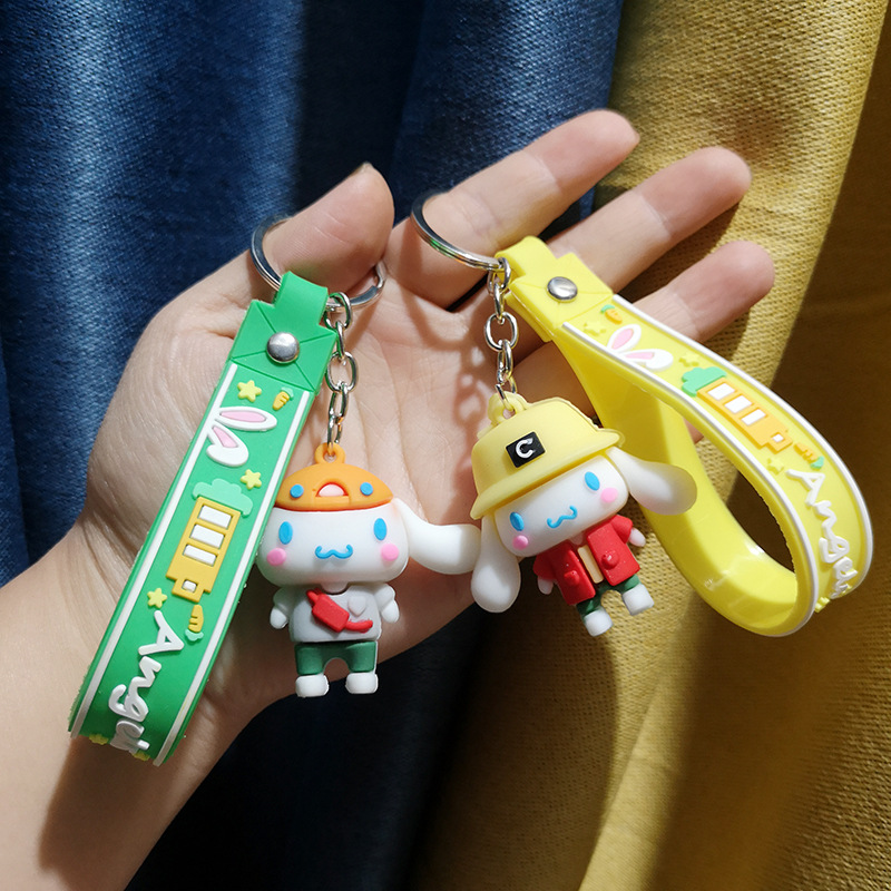 Tiger Keychain Cartoon Doll Christmas Pendant Soft Rubber Key Chain Cute Doll And Bag Hanging Ornament Small Gift Tiger Keychain Cartoon Doll Christmas Pendant Soft Rubber Key Chain Cute Doll And Bag Hanging Ornament Small Gift