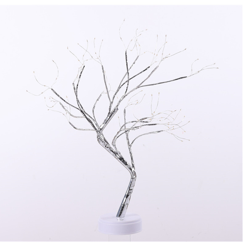 Amazon Christmas Hot Color Lights Led Firefly Tree Lights Starry Birthday Gift Small Night Lamp