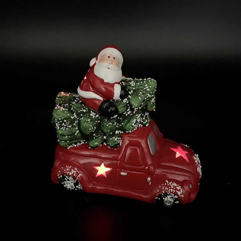 Christmas Ceramic Ornaments Gifts Old Man Snowman Christmas Tree Baking Cake Accessories with Lights Party Decorations Christmas Ceramic Ornaments Gifts Old Man Snowman Christmas Tree Baking Cake Accessories with Lights Party Decorations